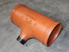 VICTAULIC Grooved Pipe Reducing Tee Male NPT 6"x 6" x  2", No. 29