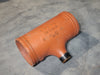 VICTAULIC Grooved Pipe Reducing Tee Male NPT 6"x 6" x  2", No. 29