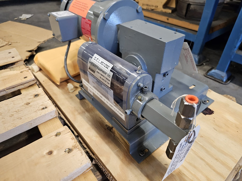 HELWIG Model V-10 Simplex Piston Pump 1560-12-SS