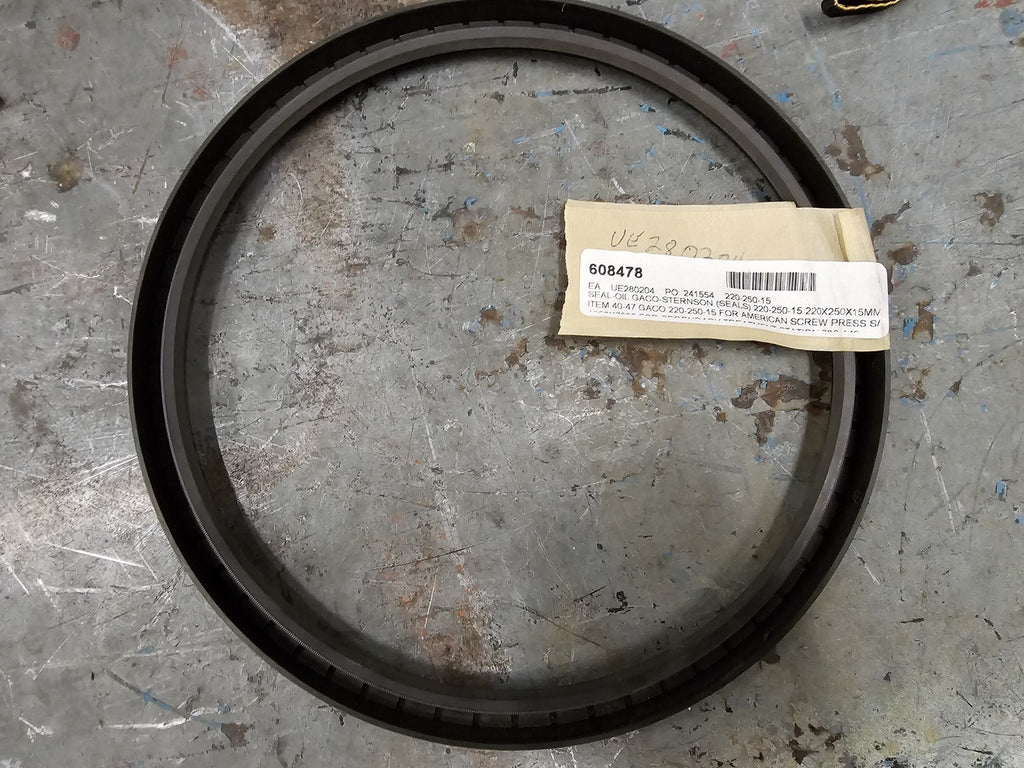 Oil Seal 220-250-15, 220x250x15mm