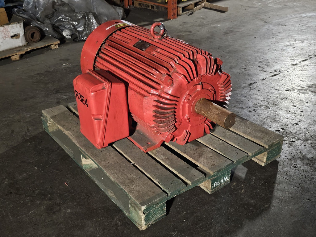 TOSHIBA 100 hp, 550 Volts, 980rpm, 3Ph, 445T Electric Motor B1006FLF4YDP