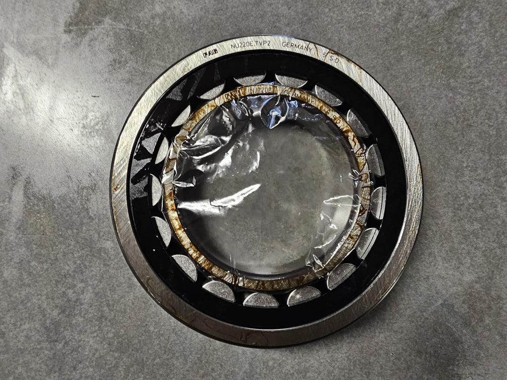 FAG Cylindrical Roller Bearing 100mm ID x 180mm OD x 34mm W, NU220E.TVP2