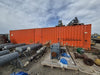 40 ft Insulated Shipping Container on a Skid w/ Shelving & Electrical - 24687