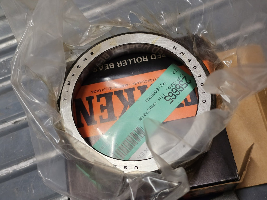 TIMKEN Tapered Roller Bearing Cup 104mm ID x 28mm OD x 3mm W, HM807010
