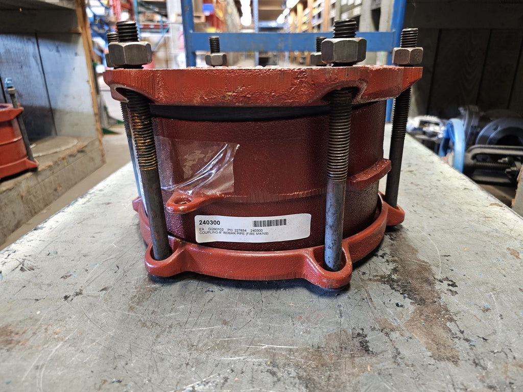 ROBAR 8" Pipe Coupling DI-C900, 8.99-9.3