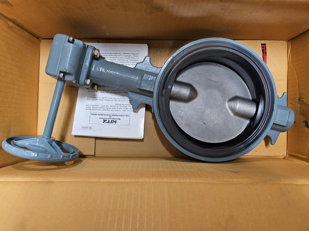 KITZ 6" Class 150 Wafer Butterfly Valve 5141BG
