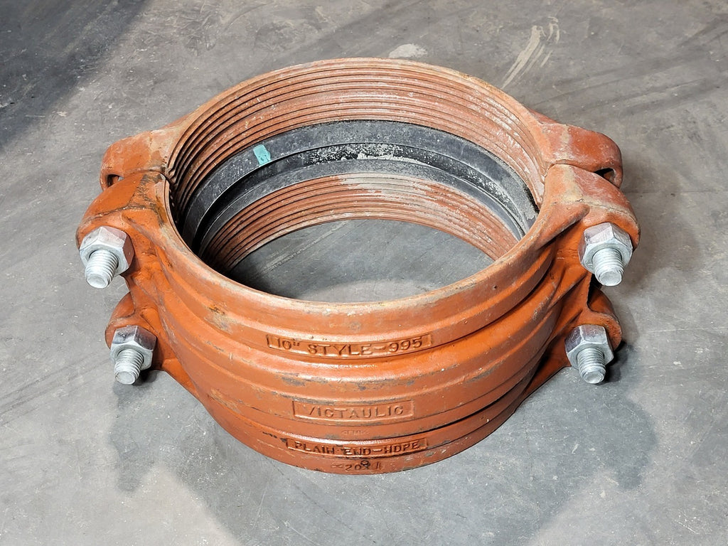 VICTAULIC 10" HDPE Plain End Coupling Style 995