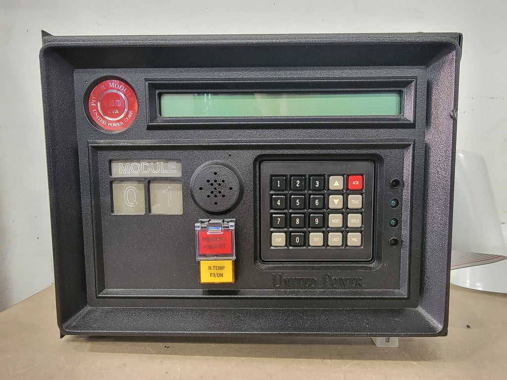 UNITED POWER CORP. 150 KVA Operator Interface Panel