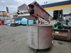 72" Stainless Steel Dewatering Screen Conveyor - 20" Wide - Inclined Screening Trough w/ 48" Collection Tank & Gear Motor