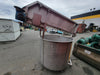 72" Stainless Steel Dewatering Screen Conveyor - 20" Wide - Inclined Screening Trough w/ 48" Collection Tank & Gear Motor