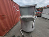72" Stainless Steel Dewatering Screen Conveyor - 20" Wide - Inclined Screening Trough w/ 48" Collection Tank & Gear Motor