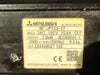 MITSUBISHI 2 hp, 102 Volts, 300 rpm AC Servo Motor HF-JP153-S7
