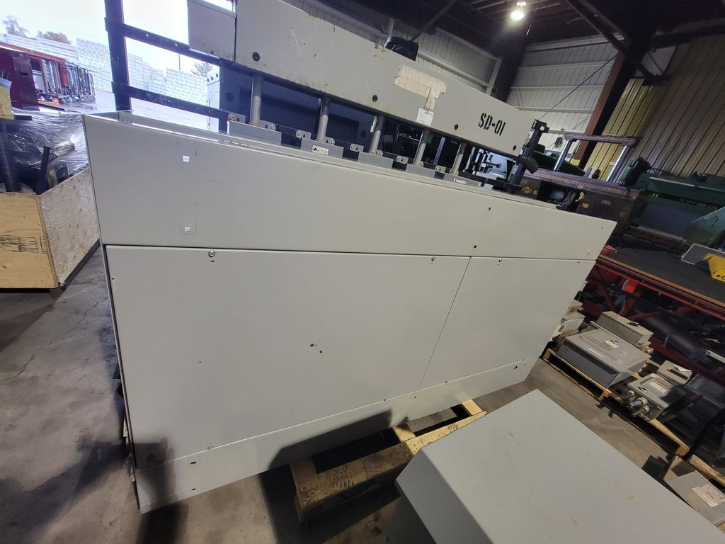 EATON Switchboard Section With KDC3400F 400A 3-Pole 600V Circuit Breakers