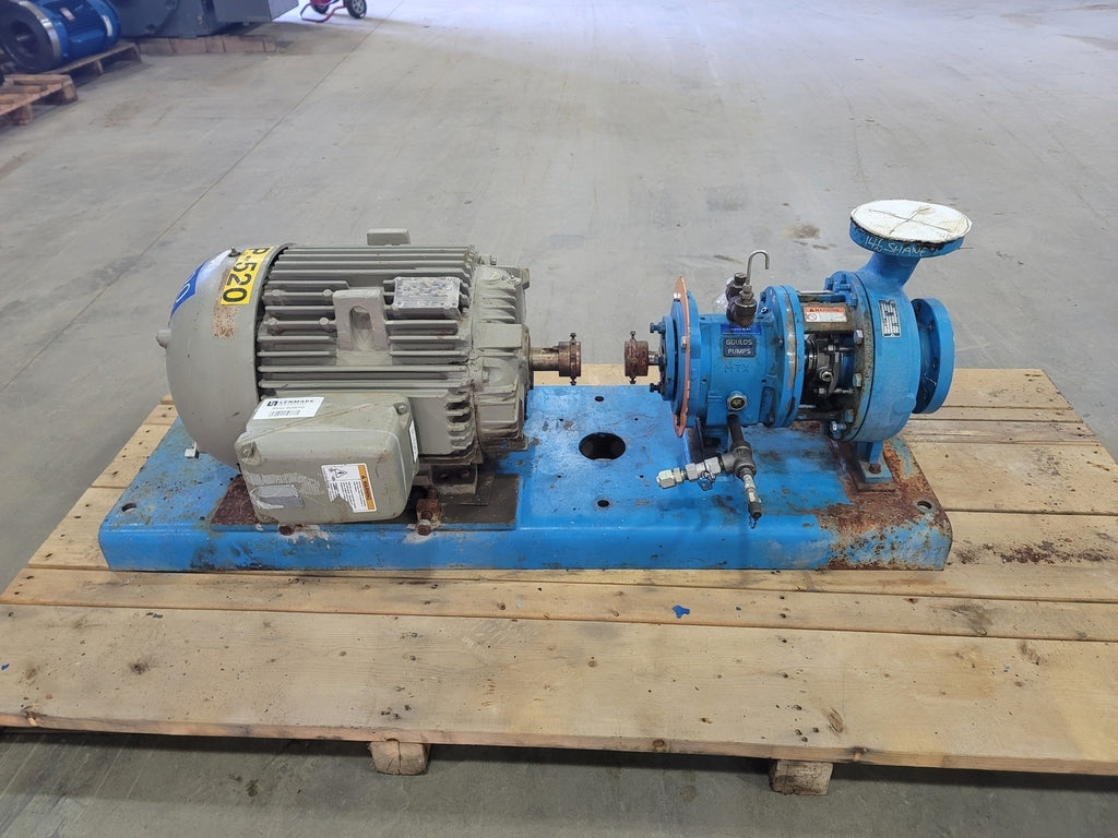 GOULD i-FRAME 3 x 4-10 Centrifugal Process Pump 3196 w/ 40 hp Motor