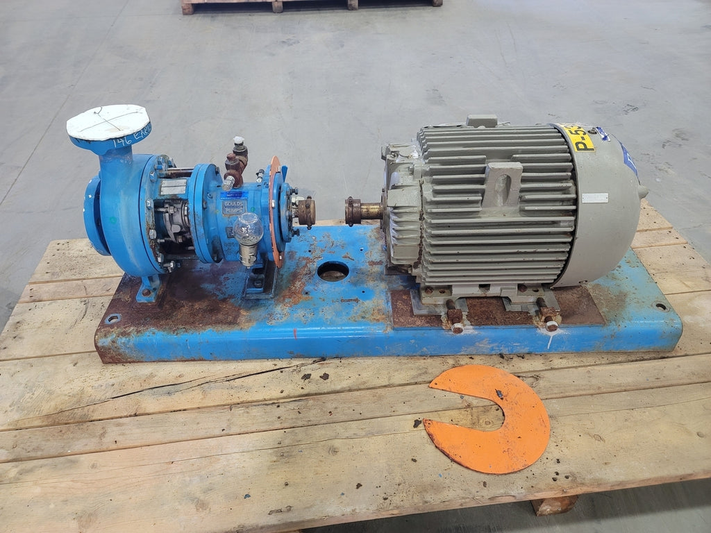 GOULD i-FRAME 3 x 4-10 Centrifugal Process Pump 3196 w/ 40 hp Motor