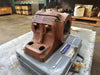 PROGRESSIVE ENGINEERING WORKS Pillow Block Bearing L-Belt Angle Split Babbitted 3-7/16" Bore, 2K-1555
