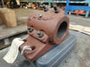 PROGRESSIVE ENGINEERING WORKS Pillow Block Bearing L-Belt Angle Split Babbitted 3-7/16" Bore, 2K-1555