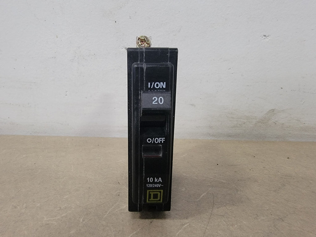 SQUARE D 20 Amp, 1-Pole, 120/240 volts Circuit Breaker QO120