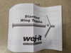 WEJ-IT 1/4" x 4" Mushroom Head Toggle Bolt TBM1440 (Box of 50)
