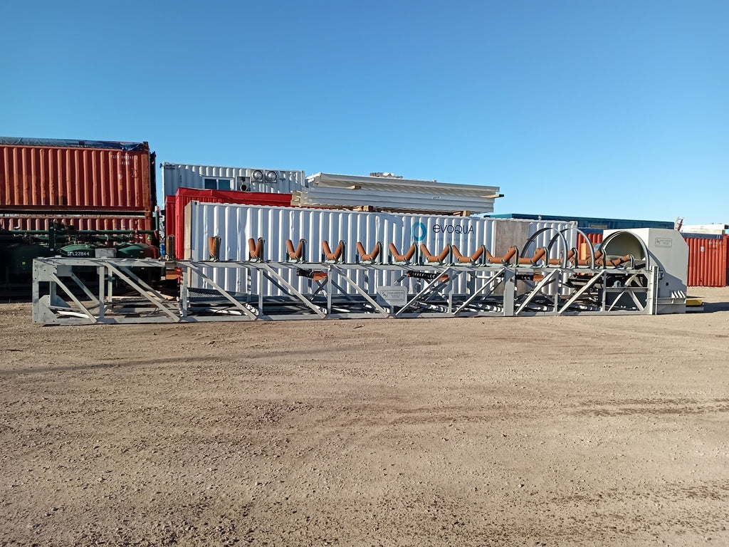 Conveyor System Assembly w/25 HP, 575 Volts Electric Motor
