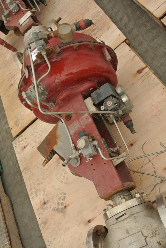 MASONEILAN 4" Class 300 Globe Control Valve/Actuator 88-21115