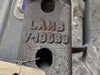 LAMB Single Foot RH Pillow Block Bearing Unit 1-7/16" Bore, V-10533