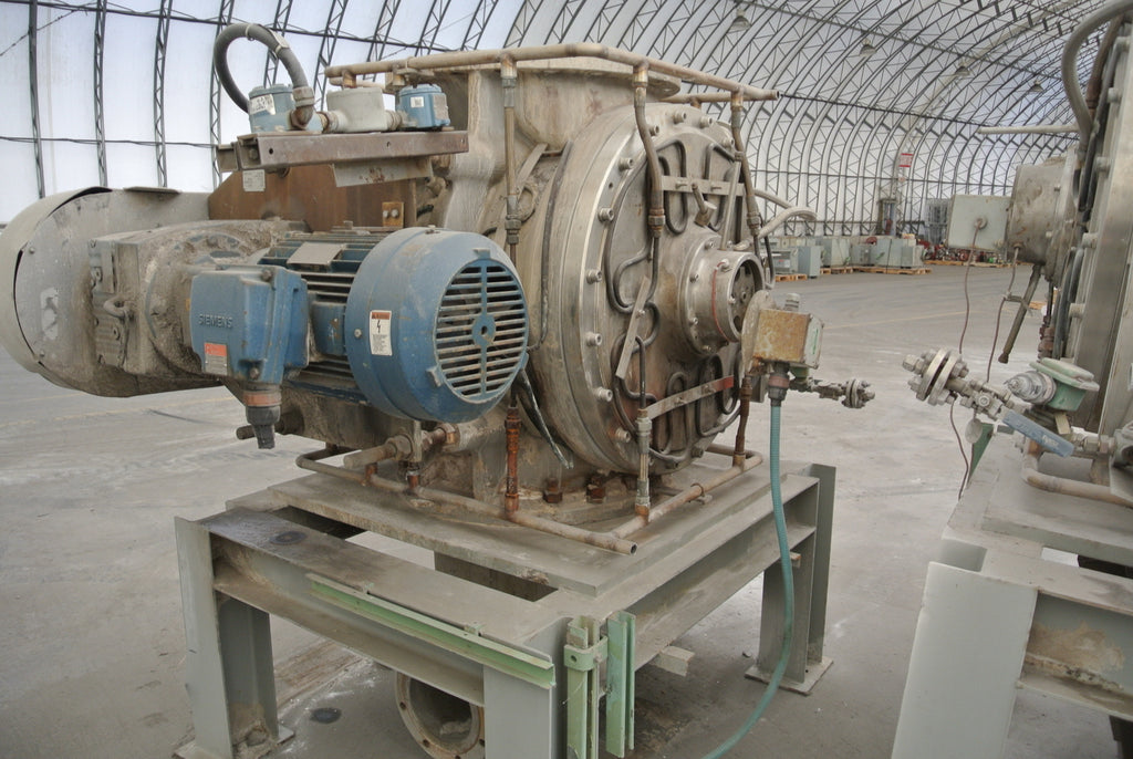 NEU INTERNATIONAL LTD. HDPP250 Rotary Airlock Valve w/ Siemens 15HP Motor & SEW Gear Reducer