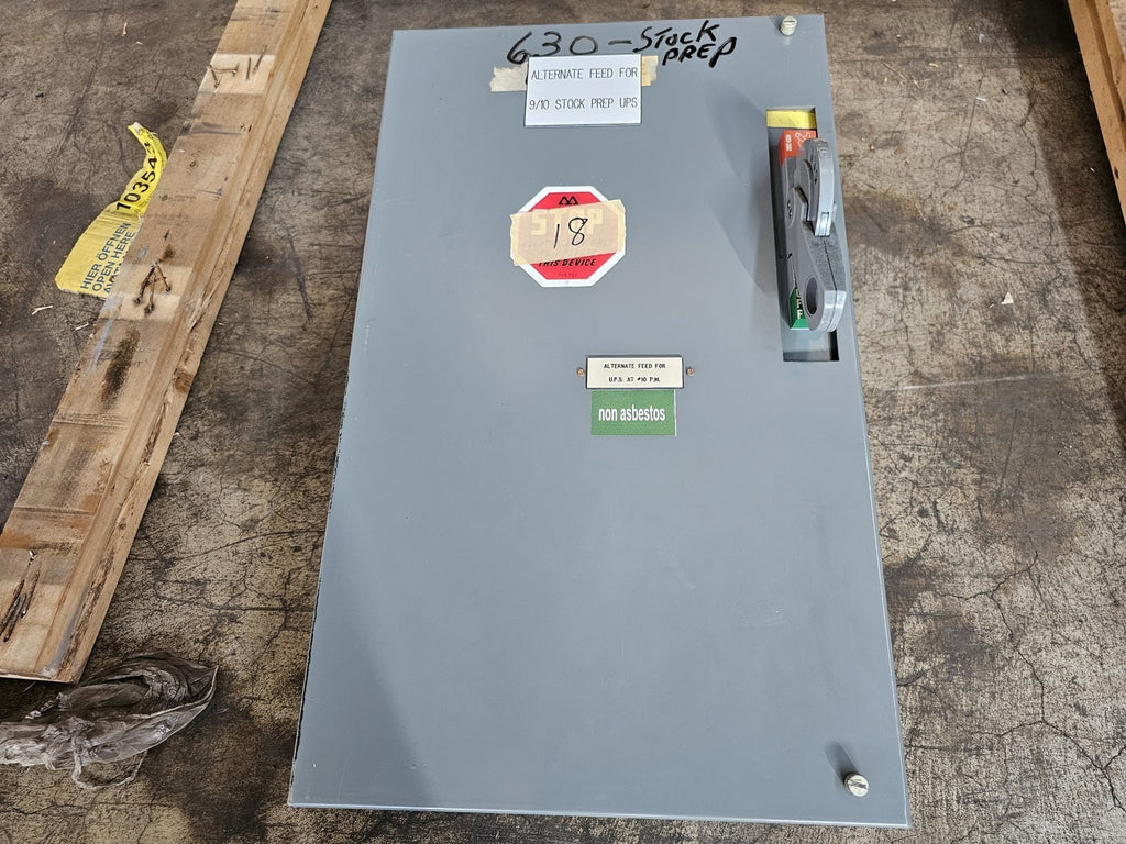 ALLEN-BRADLEY Fused MCC Disconnect Feeder Bucket