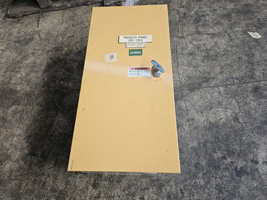 ALLEN-BRADLEY 42CCT Control Distribution Breaker Panel 26A, 120VDC, 42-Circuit