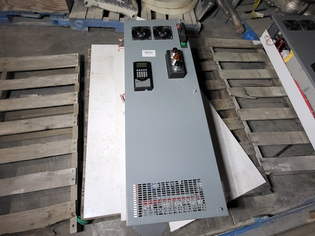 ALLEN-BRADLEY 25 hp, 600 Volts, 3-Phase VFD 20BE027A0AYNAND0, 2162R MCC Bucket