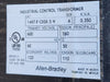 ALLEN-BRADLEY 350VA, 600V Pri, 120V Sec Control Transformer 1497-F-CXSX-3-N