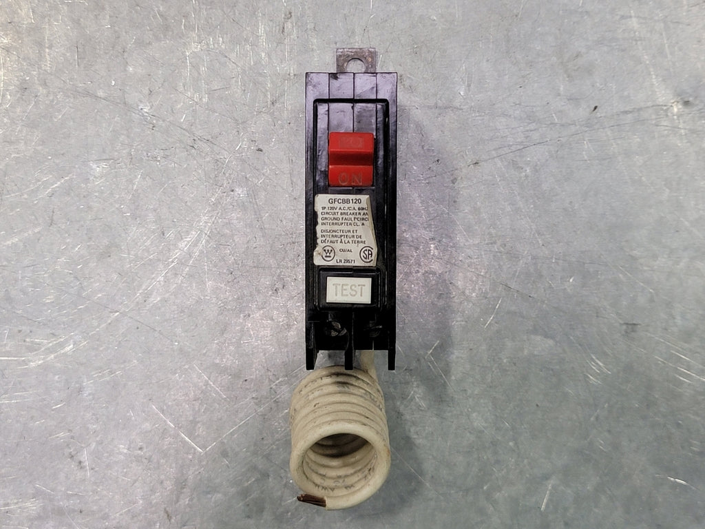 WESTINGHOUSE 20 Amp, 1 Pole, 240 volts Circuit Breaker GFCBB120
