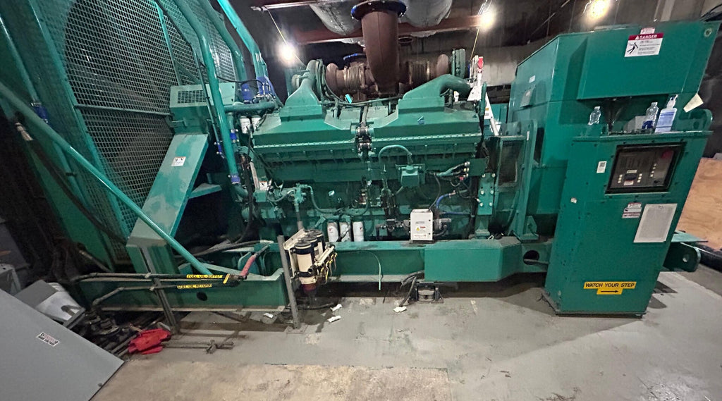 CUMMINS 2500 kVA, 2000 kW, 13800 Volts Generator 2000DQKC-628