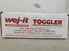 WEJ-IT 3/8" x 5" Standard Wing Toggle Bolt Anchor TBM3850 (Box of 25)