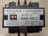 CUTLER-HAMMER C10EN3 NEMA Size 3 Magnetic Contactor 90A 120V Coil 3-Phase