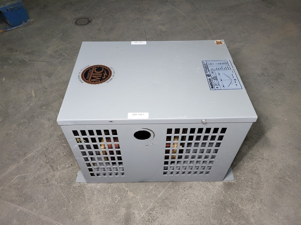 MARCUS 30 kVA Transformer 600 Pri. Volts, 480/440 Sec. Volts MAT30A19