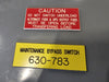 SQUARE D 200 Amps, 600 Volt Non Fusible Safety Switch C82344