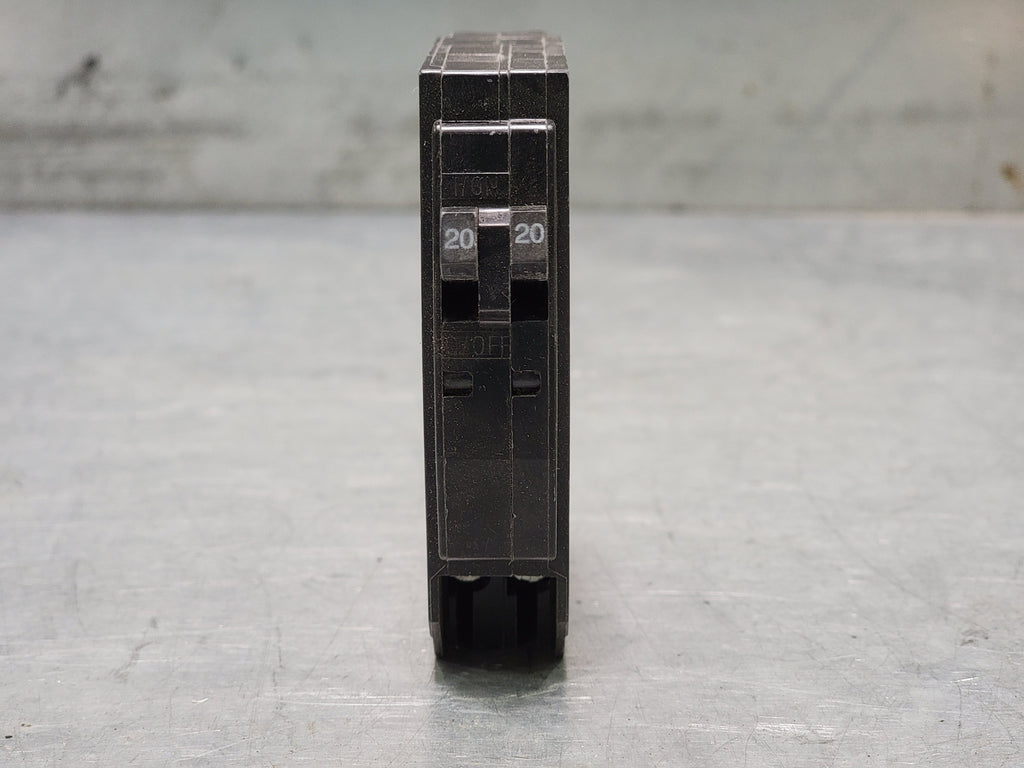 SQUARE D 20 Amp, 2 Pole, 120/240 Volts Circuit Breaker QOT120