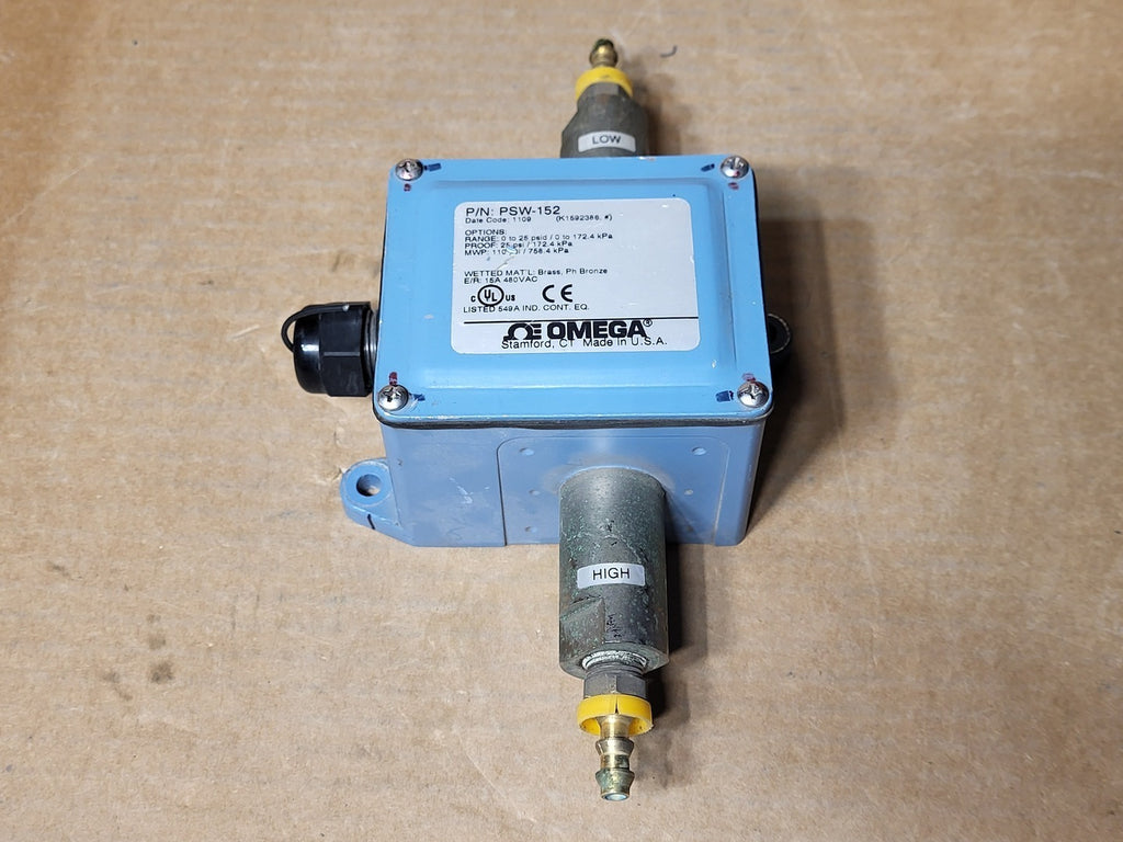 OMEGA General Purpose Pressure Switch PSW-152