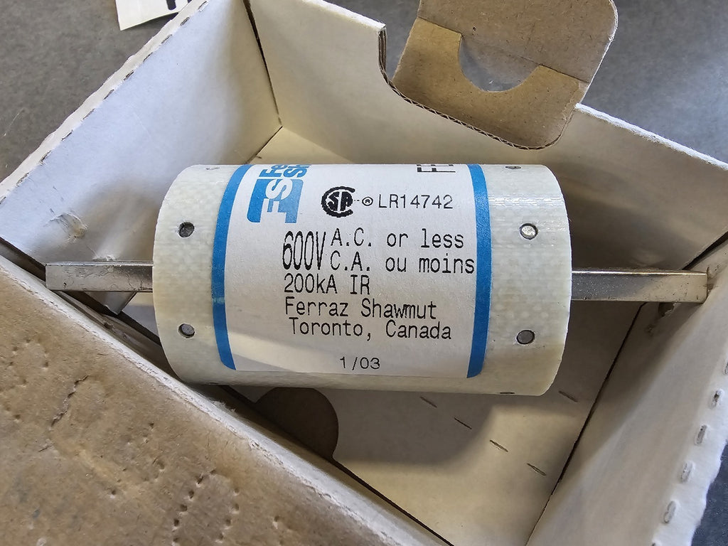 FERRAZ SHAWMUT 250 Amp Fuse Class C, 600V, FESF250