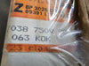 FERRAZ SHAWMUT 63 Amp, 750V Protistor Fuse Blade D075RC063KOK