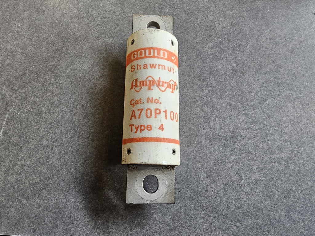 GOULD SHAWMUT 100 Amp, 700VAC Type 4 AmpTrap Fuse A70P100