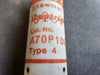 GOULD SHAWMUT 100 Amp, 700VAC Type 4 AmpTrap Fuse A70P100