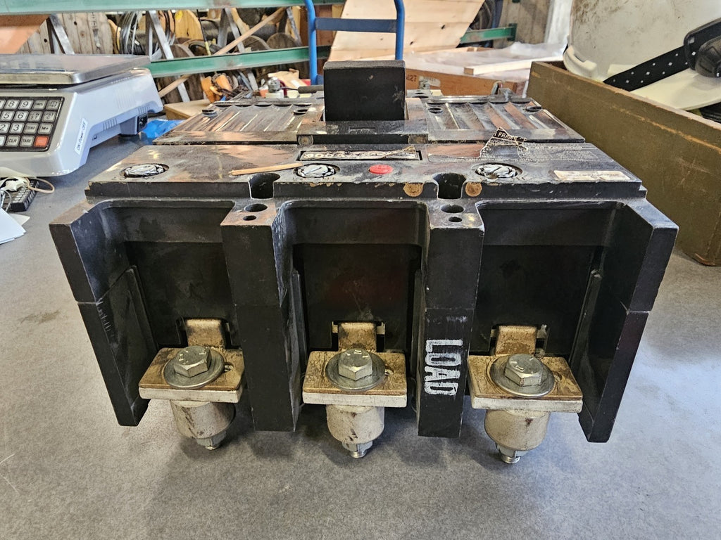GENERAL ELECTRIC 600 Amp 600 Volts 3 Pole Circuit Breaker TJK636F000