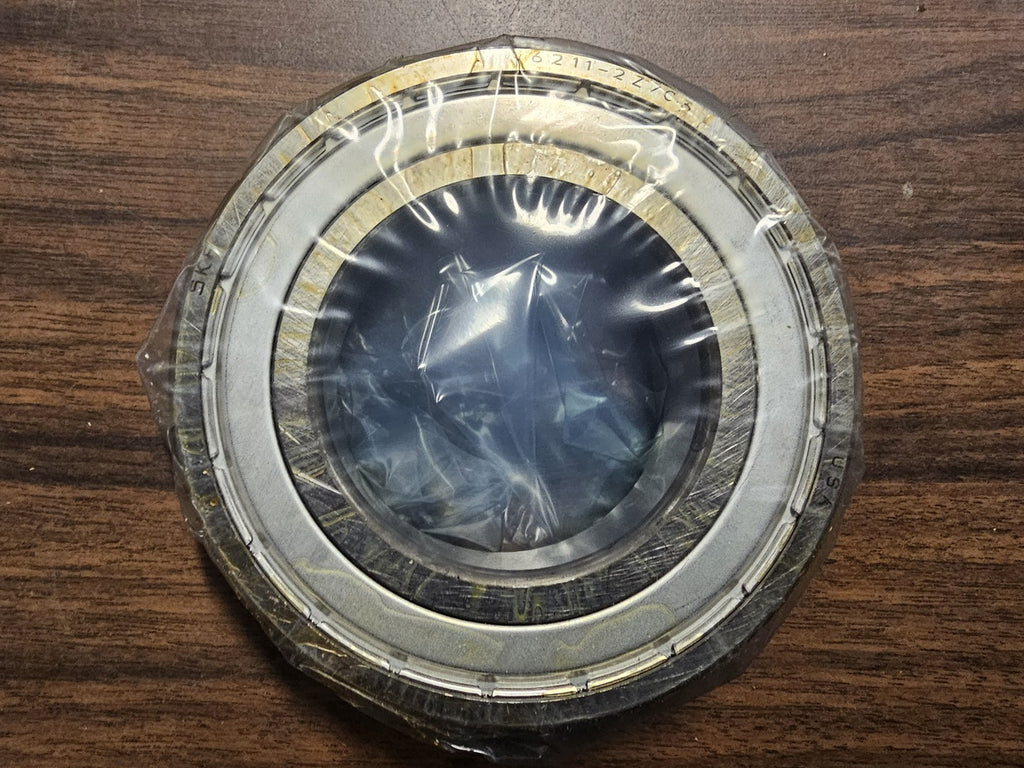SKF Deep Groove Ball Bearing 6211-2Z/C3, 55x100x21 mm 