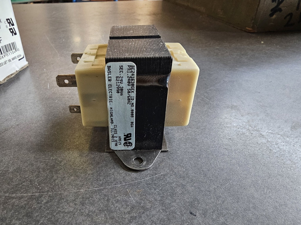 BASLER 30VA Transformer 240 Pri. Volts, 24 Sec. Volts BE241630GEK
