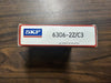 SKF Deep Groove Ball Bearing 6306-2Z/C3, 30x72x19 mm