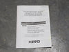 KITO 3 ton Plain and Geared Trolley TS2-7561