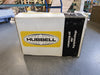 HUBBELL 30 Amp, 125 Volts, 2 Pole, 3W Straight Blade Devices HBL9309