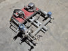 ROSEMOUNT Differential Pressure Instrumentation Skid w/ 5-Valve Manifold, Dwyer Pressure Switches & Temperature Transmitter